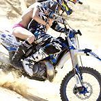 Fourth pic of PinkFineArt | Dirt Bikes from Playboy TV