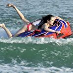 Fourth pic of PinkFineArt | Wakeboarding from Playboy TV