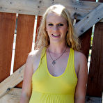 Second pic of PinkFineArt | Kristi Yellow Top Tease from Pregnant Kristi
