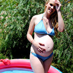 First pic of PinkFineArt | Kristi Kiddy Pool Fun from Pregnant Kristi
