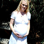First pic of PinkFineArt | Picnic Bench Preggo Belly from Pregnant Kristi