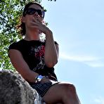 Third pic of PinkFineArt | Cigarette In The Park from Smoking Mina