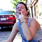 Fourth pic of PinkFineArt | Mina Jeans Curb Smoking from Smoking Mina