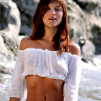 First pic of Sharon E - Sharon E strips her clothes off by the ocean and exposes her divine fuckable body.