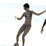 Third pic of Rihanna plays beach soccer with friends in Barbados