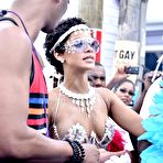 Second pic of Rihanna sexy at Kadooment Day Parade in Barbados