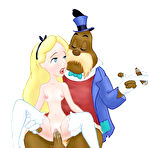 Third pic of Shy Alice in Wonderland - VipFamousToons.com