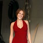 First pic of Violet FTV - Violet FTV takes her beautiful red dress off and shows her hot body outdoors.