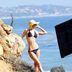 Third pic of Paris Hilton psoing topless in nature photoshoot