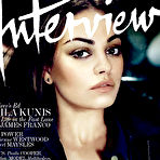First pic of Mila Kunis non nude posing scans from mags