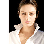 Second pic of Mila Kunis non nude posing scans from mags
