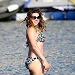Fourth pic of Busty Kelly Brook wearing a bikini in Greece