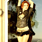 Third pic of PinkFineArt | Sara in Leather from Action Girls
