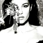 Second pic of Monica Bellucci black-&-white sexy mag scans