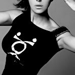 Second pic of Monica Bellucci sexy posing black-&-white scans
