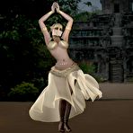 Third pic of Seductress Salome 3D Belly Dancer
