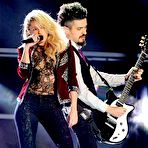 First pic of Shakira performs at Latin Grammy Awards in Las Vegas