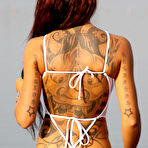 First pic of PinkFineArt | Tattooed Bikini Babe from Bikini Heat