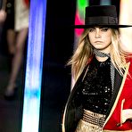 Third pic of Cara Delevingne sexy runway images