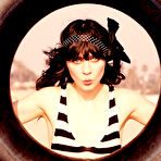 First pic of Zooey Deschanel non nude posing scans from magazines