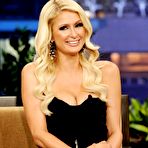 Second pic of Paris Hilton legs and cleavage at The Tonight Show
