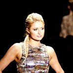 Third pic of Paris Hilton runway shots at Triton fashion show in Sao Paulo