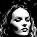 Third pic of Vanessa Paradis black-&-white scans from mags
