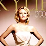 First pic of Kylie Minogue posing for her official 2009 calendar
