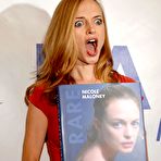 Fourth pic of Heather Graham shows deep cleavage in red night dress