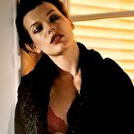 Second pic of Milla Jovovich sexy and see through photoshoot