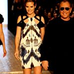 Third pic of Heidi Klum at Project Runway fall 2010 fashion show during the Mercedes Benz Fashion Week