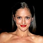 Second pic of Minka Kelly shows cleavage in black night dress