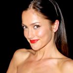 Fourth pic of Minka Kelly shows cleavage in black night dress
