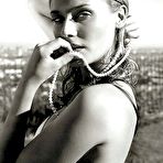 Fourth pic of Diane Kruger variouys sexy black-&-white scans