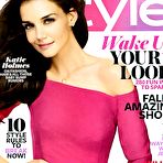 First pic of Katie Holmes non nude posing scans from mags