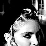 Third pic of Madonna blacl-&-white early shots