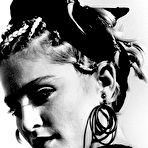 Fourth pic of Madonna blacl-&-white early shots