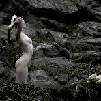 Third pic of Alyssa Sutherland fully nude in Vikings