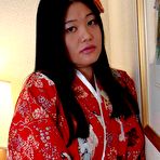 First pic of PinkFineArt | Yoko busty asian in robe from JuicyBunny