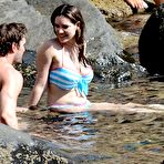 Third pic of Busty Kelly Brook in bikini in Ischia