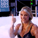 Third pic of Ailen Bechara take a shower in a tv program