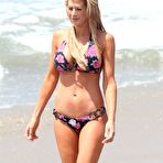 First pic of Alexis Bellino in bikini playing in beach volleyball