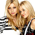 Second pic of Alyson Michalka posing with her sister mag photoshoot