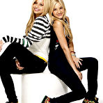 Third pic of Alyson Michalka posing with her sister mag photoshoot