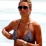 Second pic of Alex Gerrard seen out enjoying the beach while in Ibiza