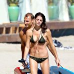 Second pic of Ashley Greene wearing a Bikini at the Beach in Malibu
