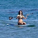 Third pic of Ashley Greene wearing a Bikini at the Beach in Malibu