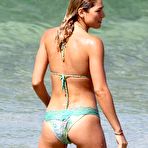 Fourth pic of Ashley Hart sexy in bikini at Bondi Beach