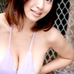 First pic of Busty asian hitomi Kitamura posing in swimming suit