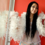 First pic of New Japanese Model Hiroko Strips! Exclusive from Asiandreamgirls.com!